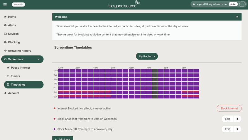 How to limit access to certain categories via screentime