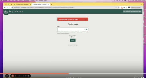 Turn off VPN Alerts on Modem